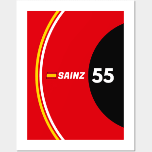 F1 2024 - #55 Sainz Posters and Art